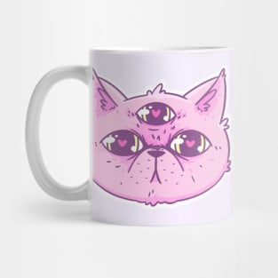 Disgruntled cat Mug